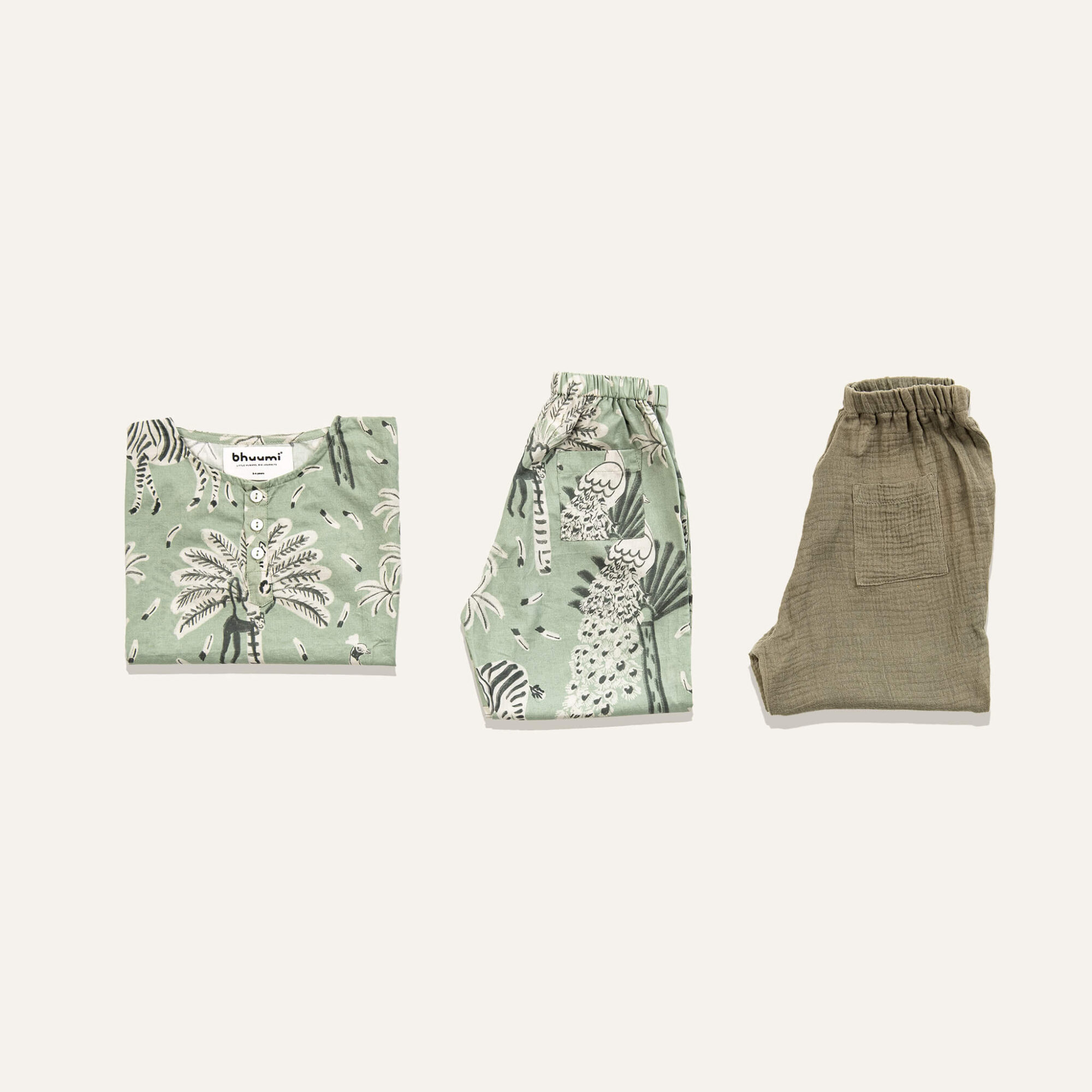 Bhuumi® Bundle - Jungle - Reseda Green